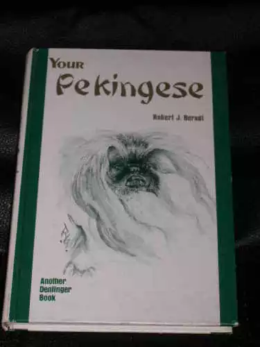Rare Pekingese Dog Book By Berndt 1St 1978
