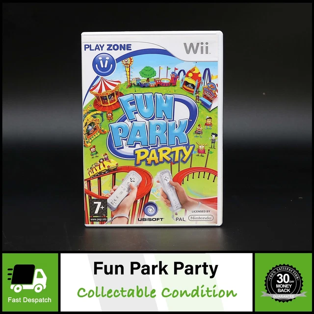 FUN PARK PARTY Nintendo WII Game Collectable Condition 14.67