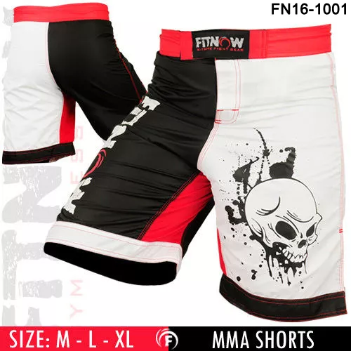 MMA Grappling Shorts UFC Mix Cage Fight Kick Boxing Fighter Short NEW - M-L-XL