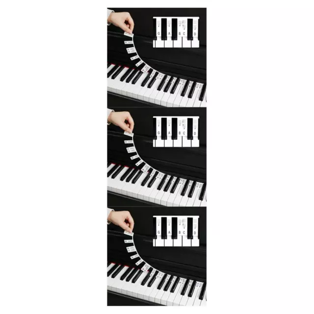 1/2/3 Waterproof Piano Keyboard Cover Exquisite Craft Smooth Surface Fitment