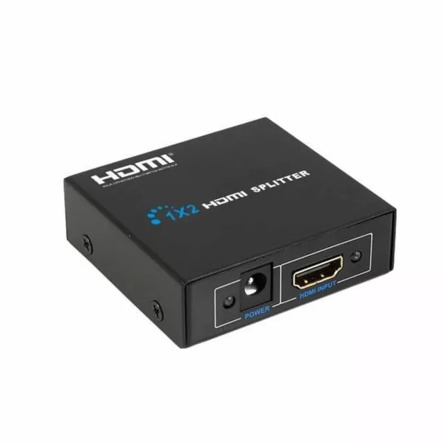 HDMI 1.3 1x2 1-2 1080P 3D Splitter Amplificateur 1 à 2 pour double affichage