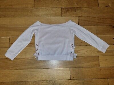 *River Island* Gorgeous Girls Pink Soft Feel Tie Side Off Shoulder Top Party