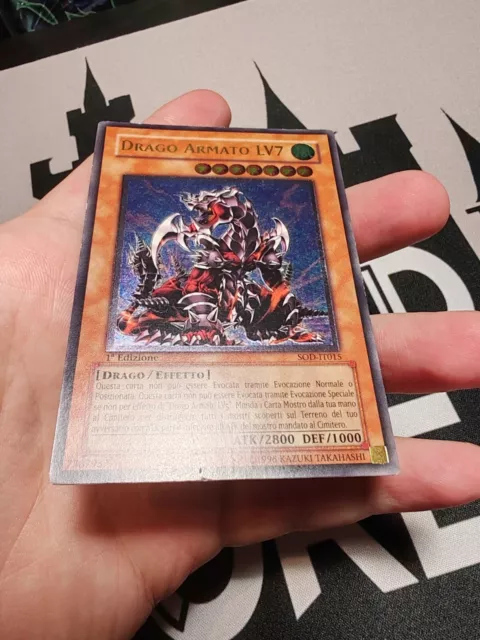 Yu-Gi-Oh! - Rara Ultimate - Drago Armato Lv7 Sod-it015 1ª Edizione ITA 3