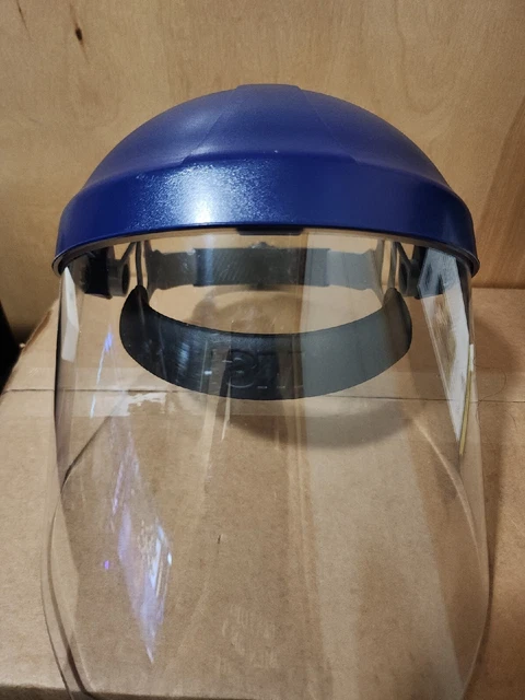 3M Ratchet Headgear H8A, with 3M Clear Propionate Faceshield WP96