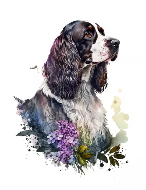 English Springer Spaniel Auto Aufkleber Hunde Sticker