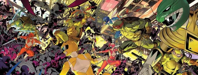 Mighty Morphin Power Rangers Teenage Mutant Ninja Turtles II #1 CVR E NEW 01051