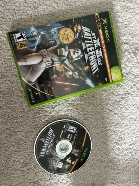 STAR WARS: BATTLEFRONT II With Case And Manual And Battlefront One Disc ...