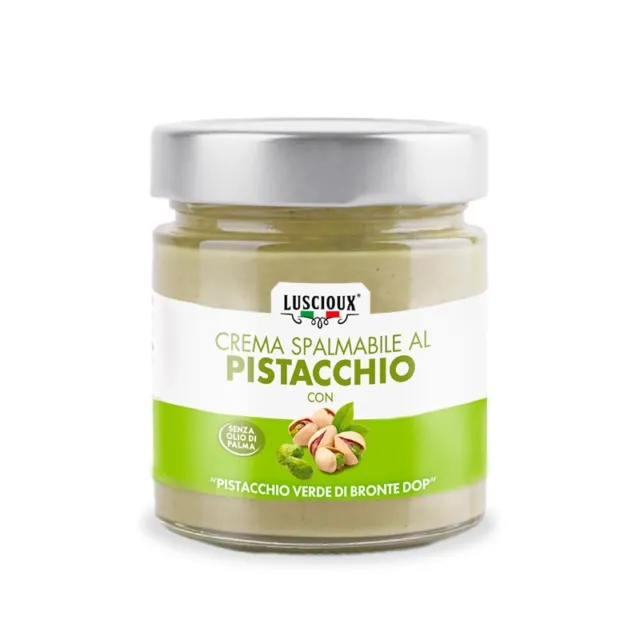 Crema spalmabile al Pistacchio con "Pistacchio Verde di Bronte DOP" al 45 %