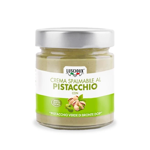 Crema spalmabile al Pistacchio con "Pistacchio Verde di Bronte DOP" al 45 %