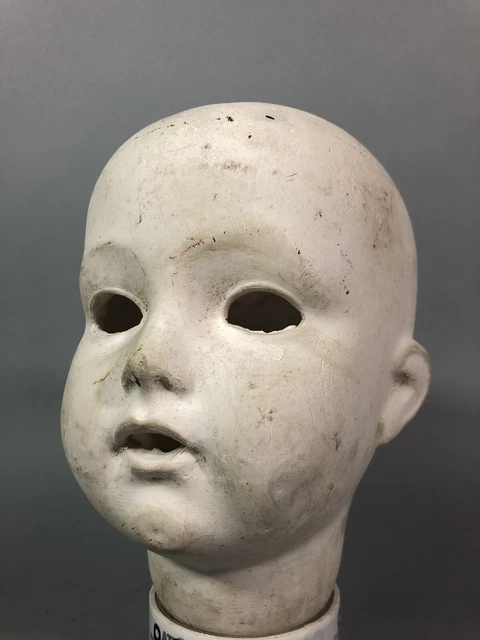 Grande Tête De Poupée Ancienne En Porcelaine K&R SIMON & HALBIG 117 90 - Allemagne