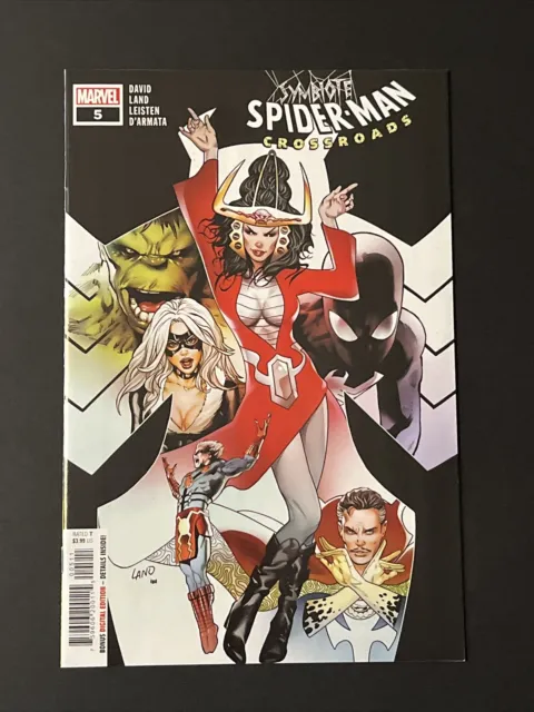 Symbiote Spider-Man Crossroads #5 Cvr A Greg Land 2021 Marvel Comics Nm