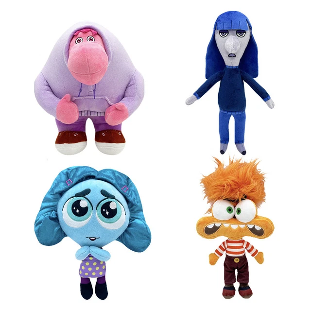 Figurines Inside Out – Joy, Riley, Anxiety… 6 Personnages En PVC Pour Décoration Ou Cake