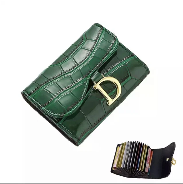 Mens Womens Wallet Credit Card Holder Leather RFID Blocking Luxury Pocket Purse