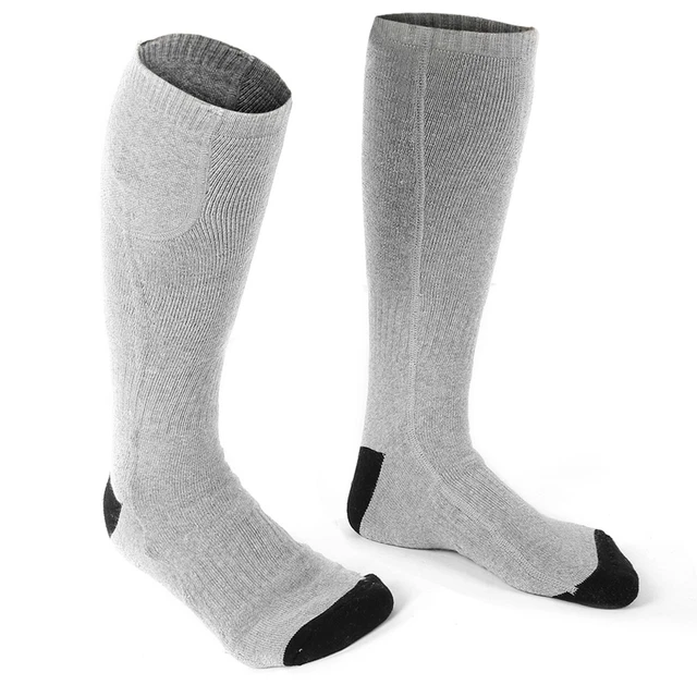 Electric Heating Socks Men Womens Battery Thermal Cotton Warming Winter BT0