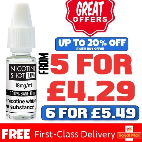 elfbar nachfll pod luft aus Nicotine Shots | Nic Shots for UK Shortfills