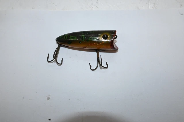VTG FISHING LURE HEDDON Baby Lucky 13 Silver/ green Scale TOUGH COLOR GOLD $13.05 - PicClick CA VTG FISHING LURE HEDDON Baby Lucky 13 Silver/ green Scale TOUGH COLOR GOLD $13.05 - PicClick CA