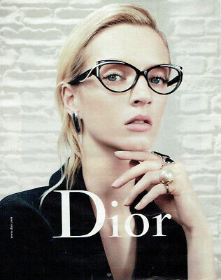 publicité Advertising 0421 2011   Dior haute couture   collection lunettes 