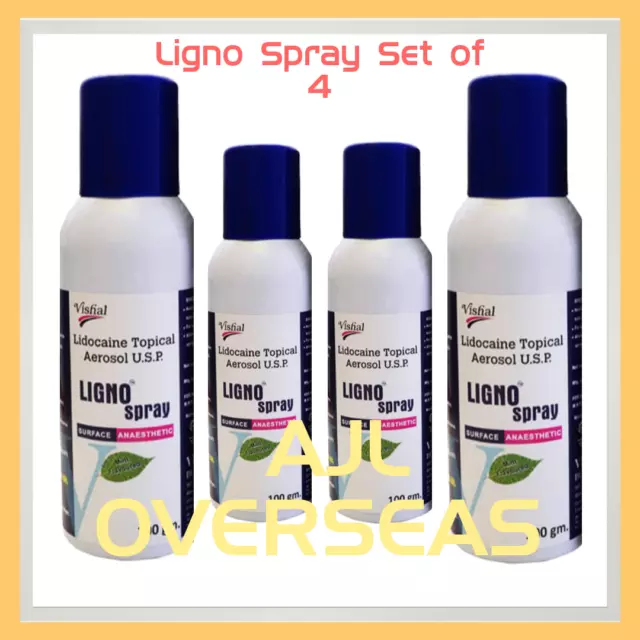 Uso de aerosol LIGNO de calidad superior para uso dental 100 ml Juego de -4...