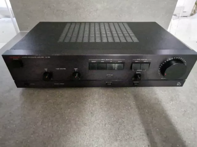 Luxman LV-90 Integrated Stereo Amplifier in Schwarz 100% OK