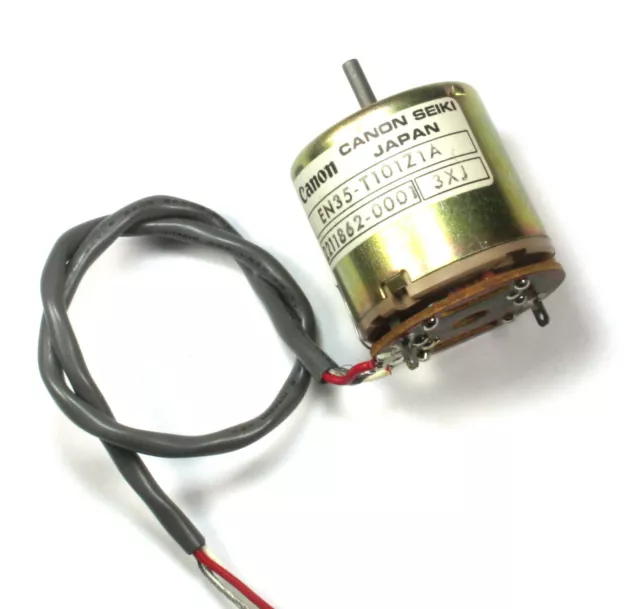 2pcs Canon Seiki 12vdc Miniature Motor, 4000 RPM, EN35