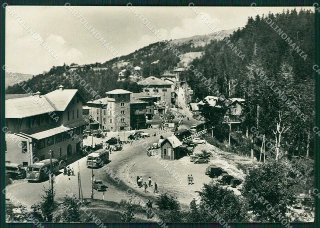 Pistoia Abetone Corriere Auto Foto FG cartolina KV7986
