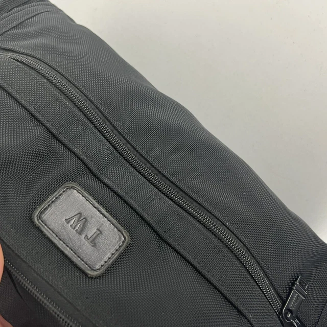 Vintage Tumi USA Black Ballistic Nylon Small Carry On Weekender Duffel Gym Bag 10