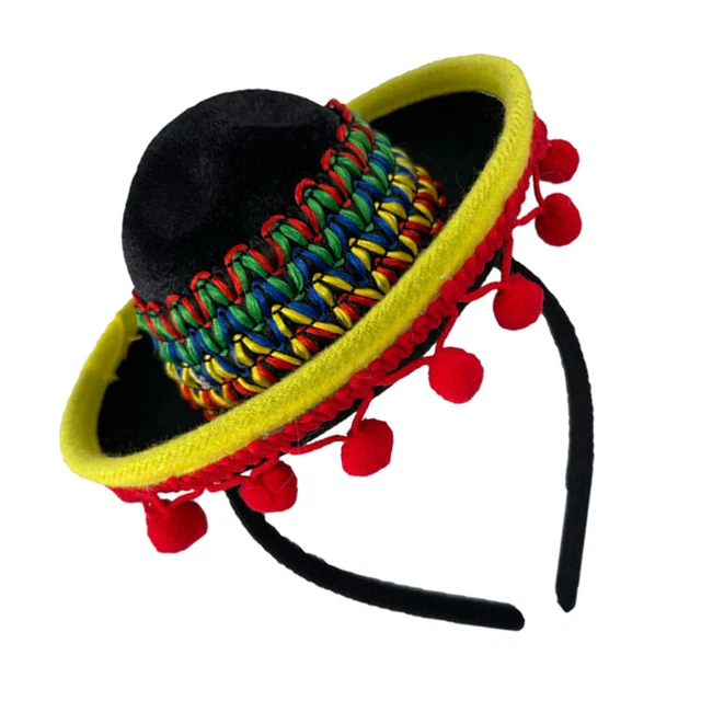 Chapeau de fête mexicain décoratif thème mexicain Décoration du chapeau de 3