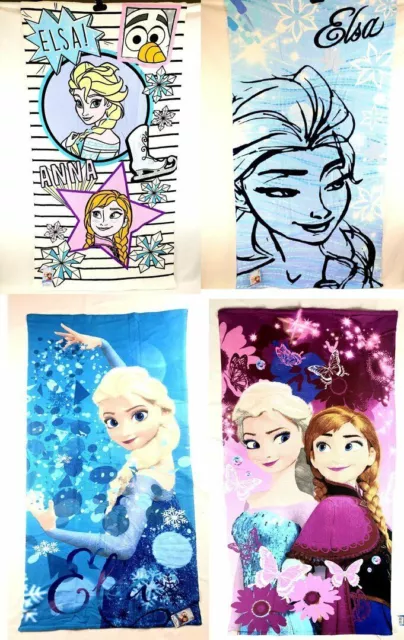 Frozen Anna Elsa XXL Handtuch Badetuch Strandtuch Strandlaken Kinder 70x140 cm