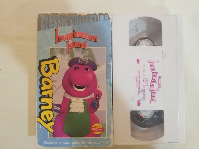Barney Barneys Imagination Island Vhs 1999 Classic Collection Not Barney Barneys Imagination Island Vhs 1999 Classic Collection Not