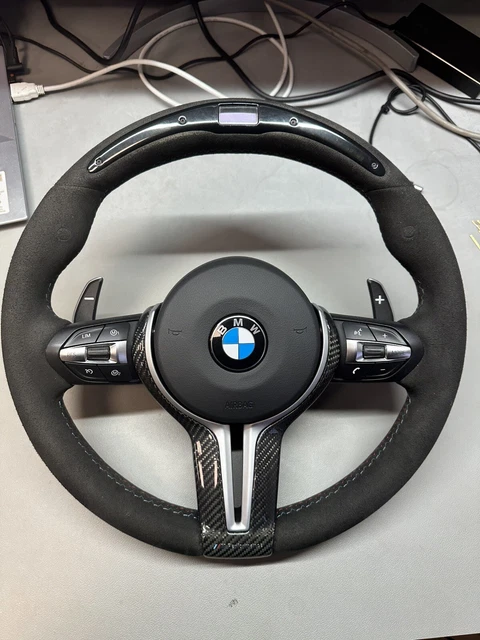 VOLANTE ORIGINALE BMW M Performance F80 M3 M4 F82 F83 F30 Alcantara ...