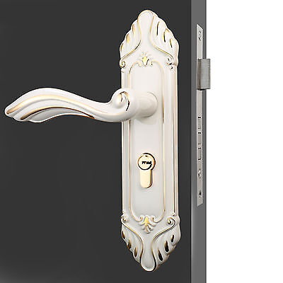 Zinc Alloy Knob Handle Indoor Double Latch Entry Door Mortise Lock Set Lockset