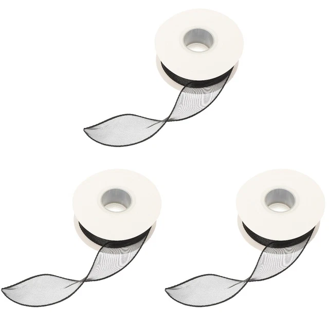 3 Rolls hair bows ribbon Ruban De Scrapbooking Beau Ruban Cadeau Matériel De Scr