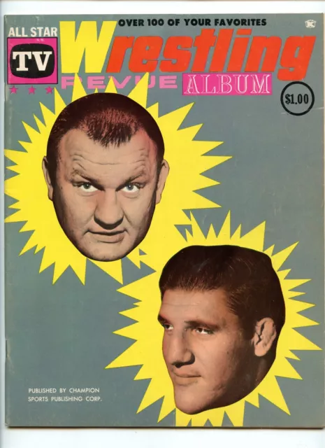 Wrestling Revue All Star Tv Album 1968 Bruno Kiniski