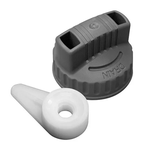 2 Pack Ridgid VT2561•Filter Nut & Drain Cap For Wet/Dry Shop Vacuums
