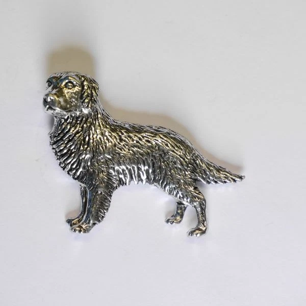 Dorado Retriever Perro Pin de Solapa Ideas Regalo Pin Agujón Pins Nuevo