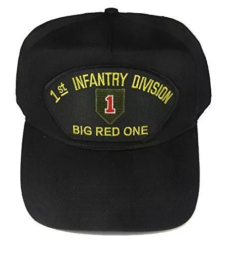 Us Army 1St Id First Infantry Division Hat Cap Big Red One Veteran