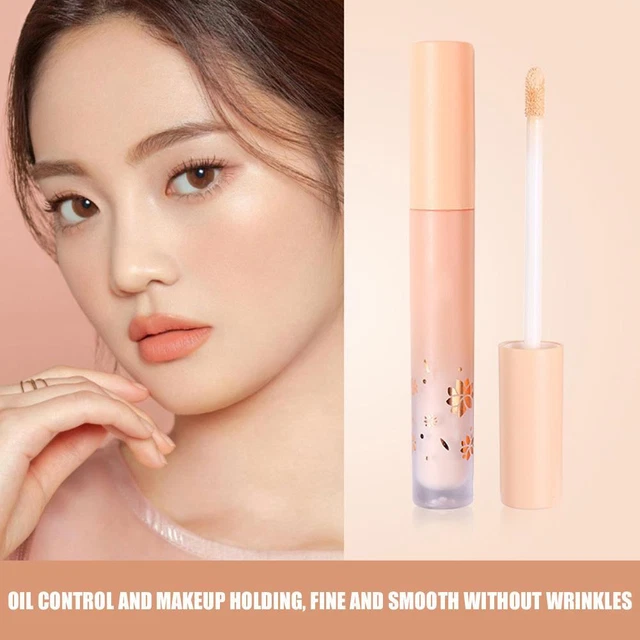 Corrector de ojos cubierta líquida ojeras maquillaje acné herramienta natural V6Y7