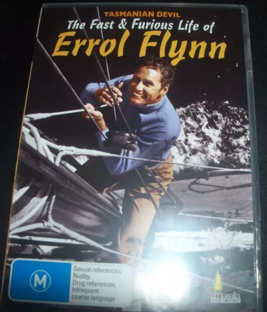 Tasmanian Devil - The Fast And Furious Life Of Errol Flynn (Aust All Region) DVD