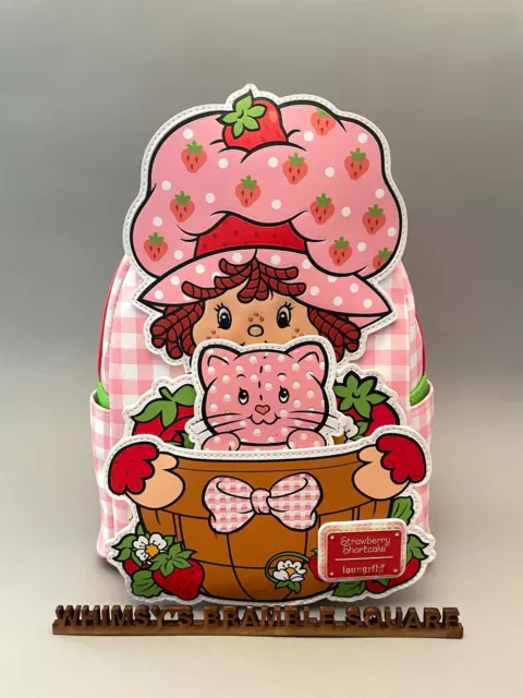 Loungefly Strawberry Shortcake Exclusive Custard Surprise Mini Backpack NWT