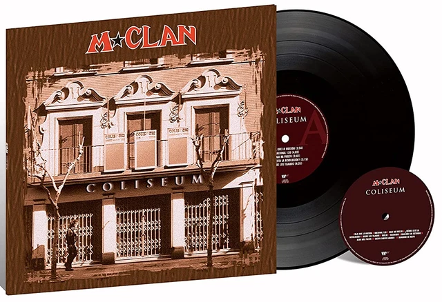 MClan VINILO + CD Coliseum LP 12" NUEVO PRECINTADO Preventa m-clan m clan tarque