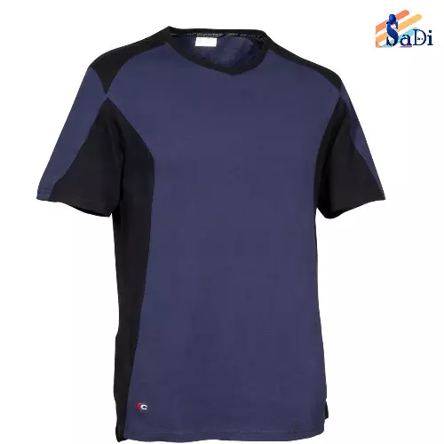 T-Shirt Uomo Da Lavoro Manica Corta Cofra Azagra Magliette 100% Cotone M-4Xl