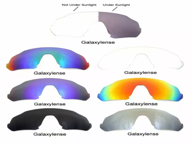 Galaxy Replacement Lenses For Oakley Flight Jacket 7 Color Pairs Special Offer!!