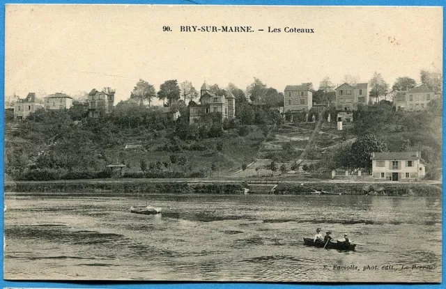 CPA: BRY SUR MARNE - Les Coteaux