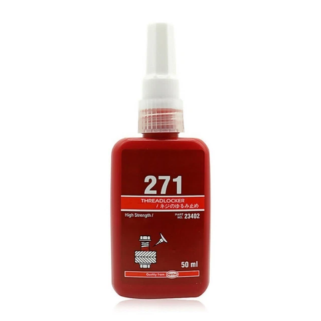 50ml LOCTITE271 Haute Résistance Frein-Filet Tout Métal Permanent Résistant