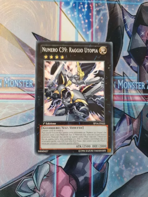 Yu-Gi-Oh! Numero C39: Raggio Utopia, raro starfoil, SP14, ITA yugioh Yu-Gi-Oh! Numero C39: Raggio Utopia, raro starfoil, SP14, ITA yugioh