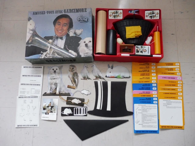 Jeu de société rare et complet AMUSEZ-VOUS AVEC GARCIMORE - Made in France - Jem