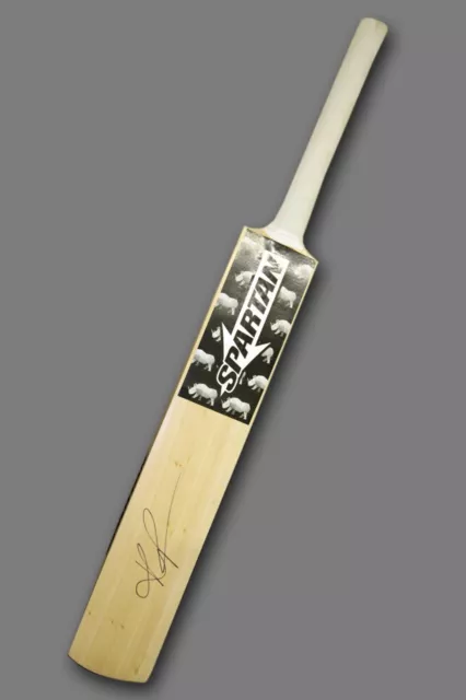 Kevin Pietersen Signed Full Size Spartan Cricket Bat  : New