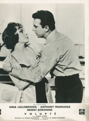 GINA LOLLOBRIGIDA ANTHONY franciosa go naked in the world 1961 original