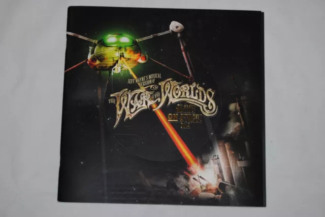 Jeff Wayne's Musical War Of The Worlds Alive On Stage 2014 Tour Programme Book
