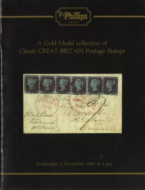 Asta online Philips: francobolli classici Great Britain (1994)